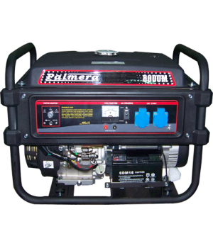 8000M Jeneratör 6.5kVA Monofaze, 4 Zamanlı Benzinli Marşlı