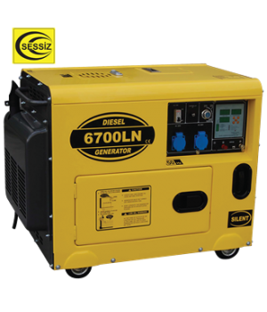 PA-HP6700LN-3 Jeneratör 6,2 kVA Dizel, Marşlı, Trifaze